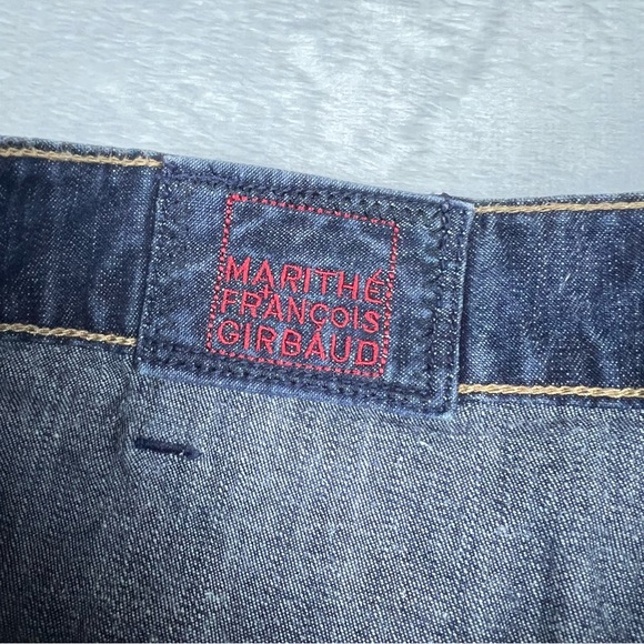 Vintage Y2K Marithe Francois Girbaud Denim Shorts Size 36 - Picture 4 of 5